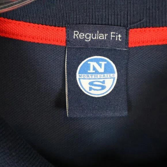 North Sails Barcolana 51 Regatta Polo Shirt Men 2XL Blue Sailing Limited Edition - Picture 9 of 15